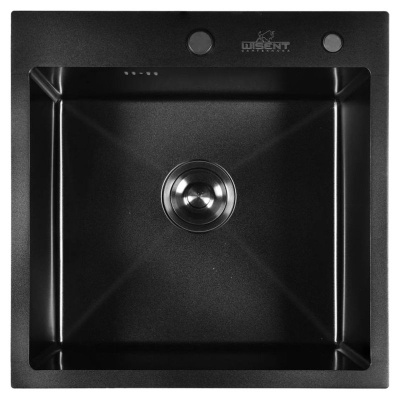 Мойка кухонная Графит GER013 Wisent WGS-35050B
