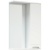Шкаф навесной зеркальный Лея 50 (белый) КАКСА-А