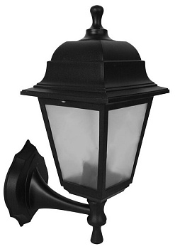 Светильник Леда черный матовое стекло НБУ 04-60-001 У1 Элект