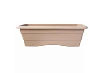 Ящик балконный №1 L=400, h=140, капучино 80005
