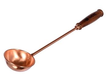 Ковш из меди, 45 см, Банные штучки 32030