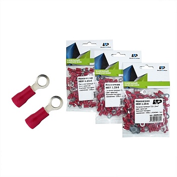 Наконечник кольцевой изолированный НКИ 1,25-6 ETP