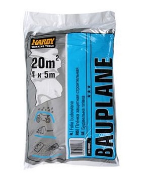 Пленка защитная 30 мкм 4x5м прочная 0410-300405