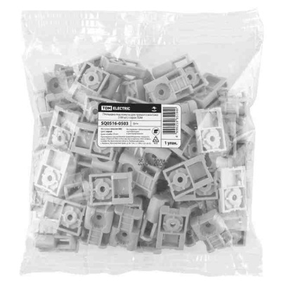 Площадка для хомута-стяжки 30х20 мм серый 100 шт TDM Electric SQ0516-0503