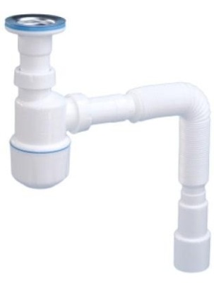 Сифон для умывальника с выпуском 64 мм AV Engineering