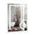 Зеркало Клио 60x80 cм Silver Mirrors ФР-00001417 (подсветка, сенсор, диммер)