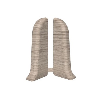 Торцевая пара (левая и правая) Дуб снежный 215, К55 Идеал Комфорт