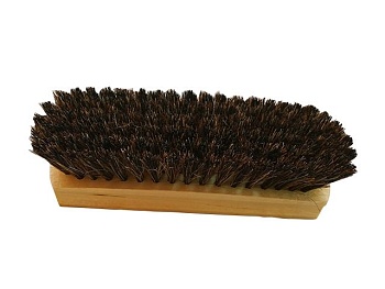 Щетка обувная 154х46 мм, конский волос, РОСМА-Д 13в