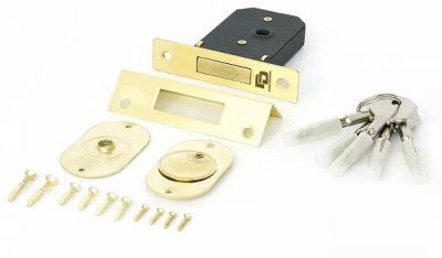 Замок врезной 0156F латунь PALLADIUM