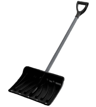 Лопата снеговая пластмассовая 