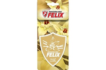 Ароматизатор автомобильный FELIX нежная ваниль 411040028 Ароматизатор автомобильный FELIX нежная ваниль 411040028