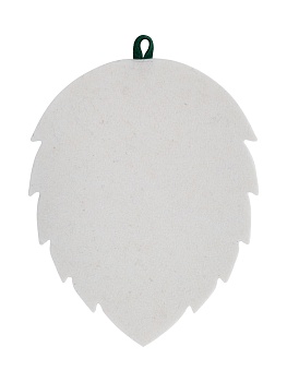 Коврик для бани из войлока Березовый лист Банные штучки, 42104