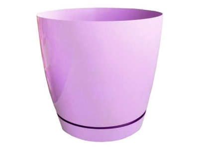 Горшок для цветов пластмассовый 3 л лиловый Фрезия 2 GARDENPLAST