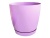 Горшок для цветов пластмассовый 3 л лиловый Фрезия 2 GARDENPLAST