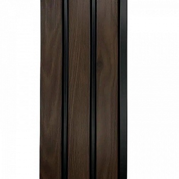 Панель декоративная 3D Rail Махагон 120x10x2700 мм, Grace