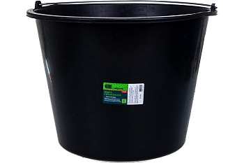 Ведро строительное пластмассовое, круглое 20 л СИБРТЕХ 81435