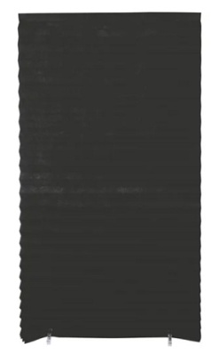 Штора-плиссе самоклеящиеся 60x180см Skandi, черная