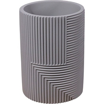 Стакан косметический Leeds песочный CASPIAN 90078