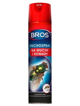 Аэрозоль от летающих насекомых 250 мл BROS