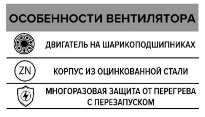 Вентилятор канальный центробежный MARS GDF d200 мм ERA PRO