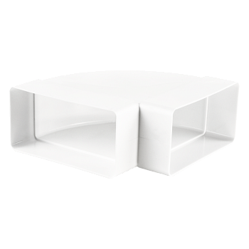 Колено горизонтальное 90 гр. 110x55 Вентс