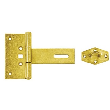 Петля сундучная 100х50х100 мм с затвором ZZBR 150 Domax