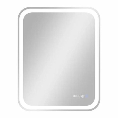 Зеркало Russo LED Континент НН (подсветка, сенсор, диммер, подогрев, часы) (60х70 см)