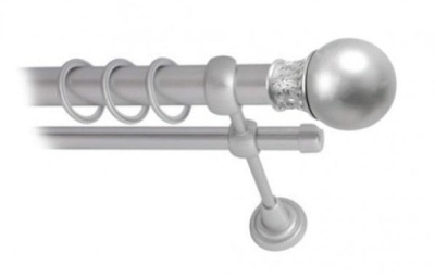 Наконечник Тиффани 25 мм, сатин, 2 шт