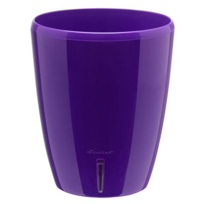 Вазон (горшок) для орхидей 2 л ORCHIDEA TWIN Фиолетовый