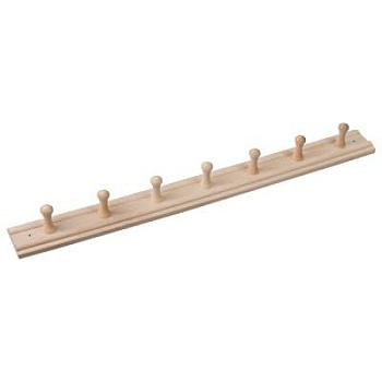 Вешалка 7-ми рожковая, 70х7 см, Банные штучки