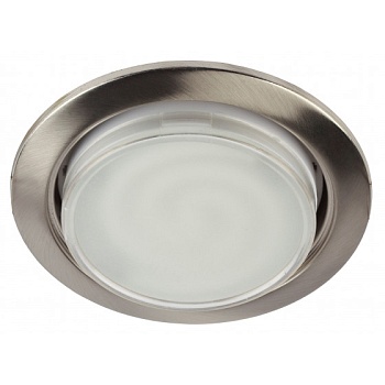 Светильник точечный под лампу Gx53, ЭРА KL35 SN (б/к)