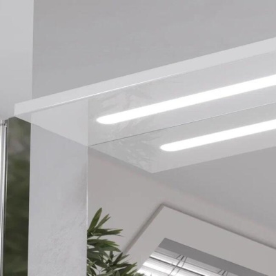 Шкаф навесной зеркальный Joli 70 правый Volna