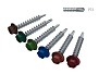 Саморез кровельный РТ3 4.8x29 SMP2-24061-80 зеленый мох RAL6005 (упак.80 шт) STARFIX