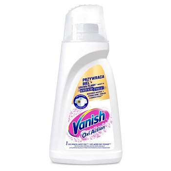 Пятновыводитель отбеливатель жидкий Vanish Oxi Action BIEL1 л Пятновыводитель отбеливатель жидкий Vanish Oxi Action BIEL1 л