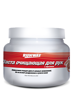 Моющая паста для рук Runway RW3061 450 мл