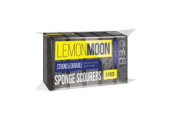 Губки для посуды, 5 шт, L005 Lemon Moon 