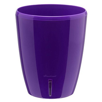 Вазон (горшок) для орхидей 2 л ORCHIDEA TWIN Фиолетовый
