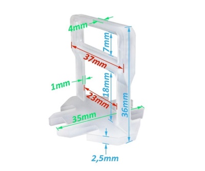 Зажим 1 мм СВП (250 штук) MINI, KAROFIT