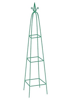 Пирамида садовая декоративная для вьющихся растений, 198 х 33 см, Palisad 69127
