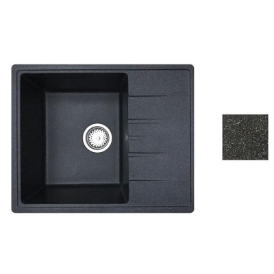 Мойка из искусственного камня, блэк, MILA, BelEvors