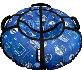 Тюбинг Hubster Люкс Pro S Кемпинг синий 120см, во6622-5