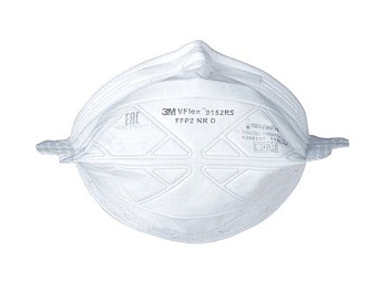 Респиратор 3M 9152R Vflex складной, без клапана, FFP2