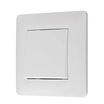 Выключатель 1-клавишный Contact 10А белый ETP EOSK11-10