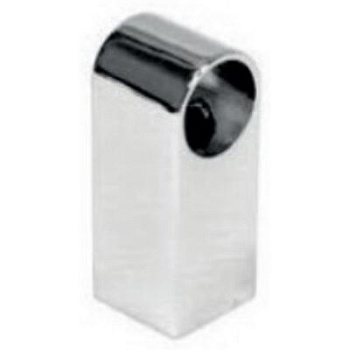 Держатель релинга простой d 16 мм, хром, AKS 11374