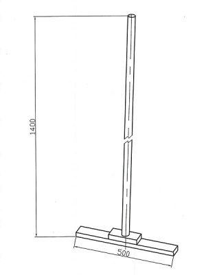 Швабра с деревянным черенком 1.4 м, 3.446 Ямполь-Слуцк