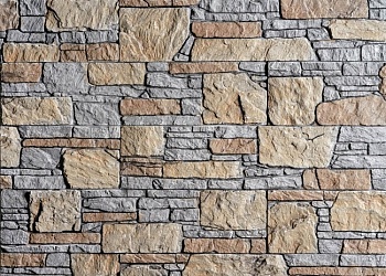 Декоративный камень Сланец Буковинский (антрацит), упак. 0.6 м2