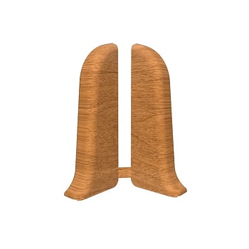 Торцевая пара (левая и правая) для плинтуса К55 Идеал Комфорт 331/Кемпас