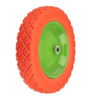 Колесо для тачки 4.80/4-8" PU (20х90) Сибртех 689775
