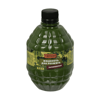 Жидкость для розжига 0,5л. Парафиновая, 61036