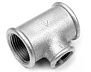 Тройник редукционный оцинкованный внутр. резьба 1 1/2